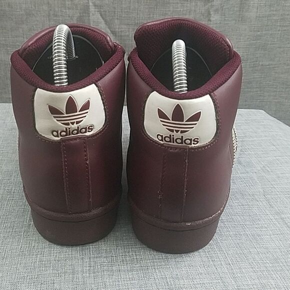 Adidas pro model basketball retro classic burgundy white B39374 sz 5.5 main image 11